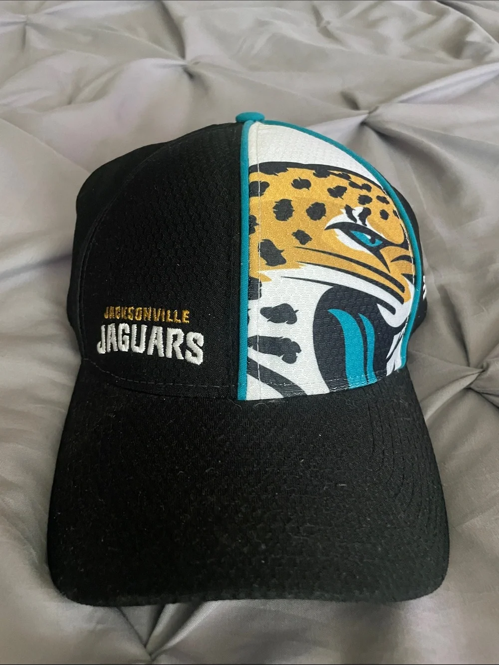 Black & Teal Team Cap